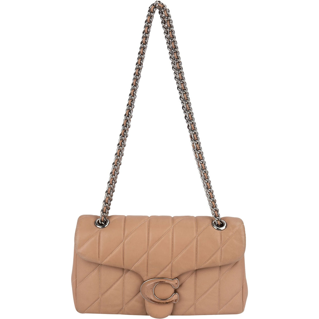 Coach Quilted Nappa Leather Flap Madison Crossbody Bag