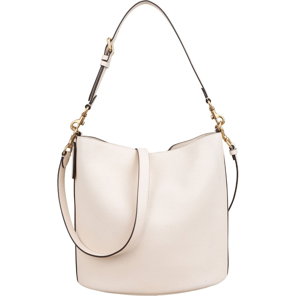 Coach Polished Pebble Leather Willow Bucket Crossbody Shoulder Bag