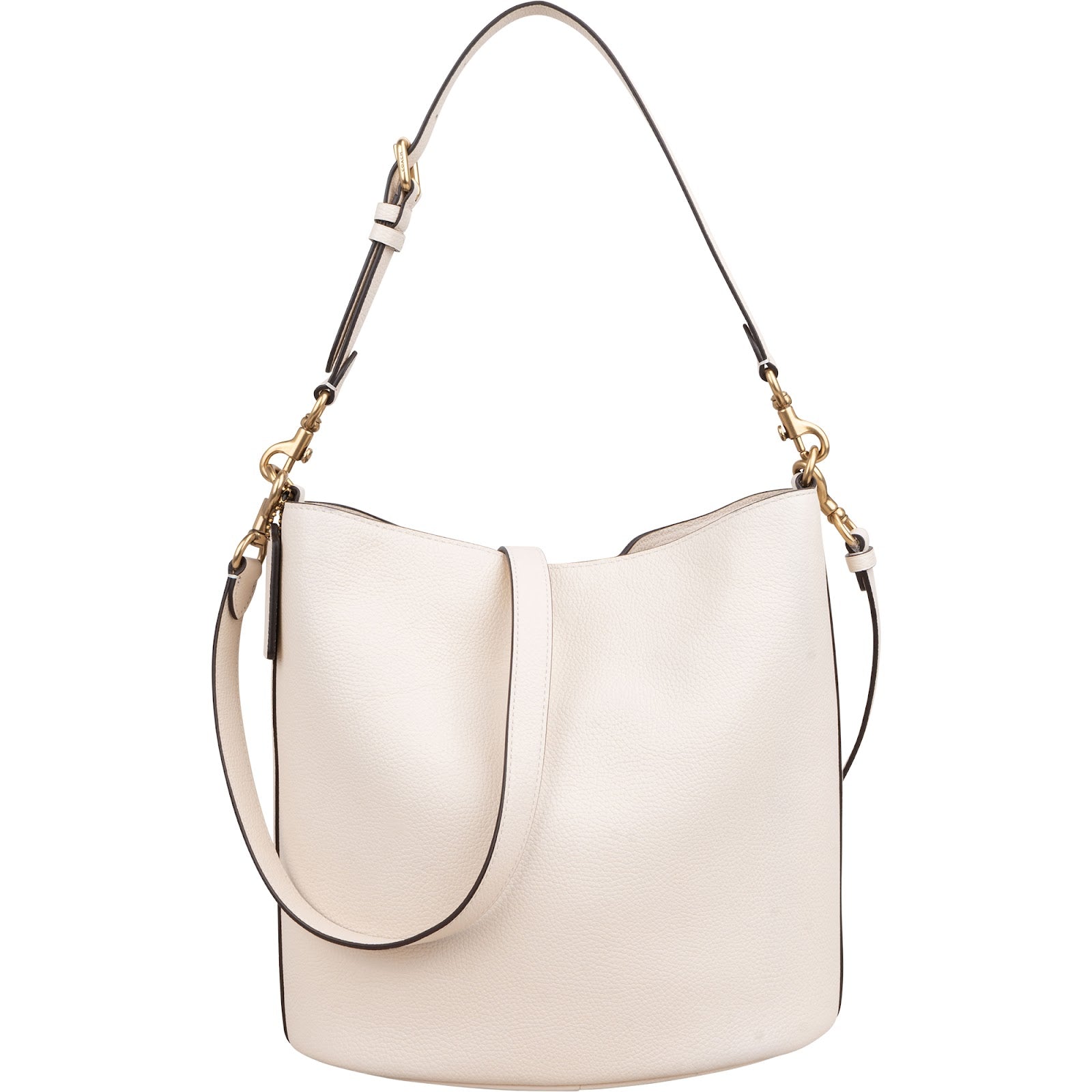 Coach Polished Pebble Leather Willow Bucket Crossbody Shoulder Bag