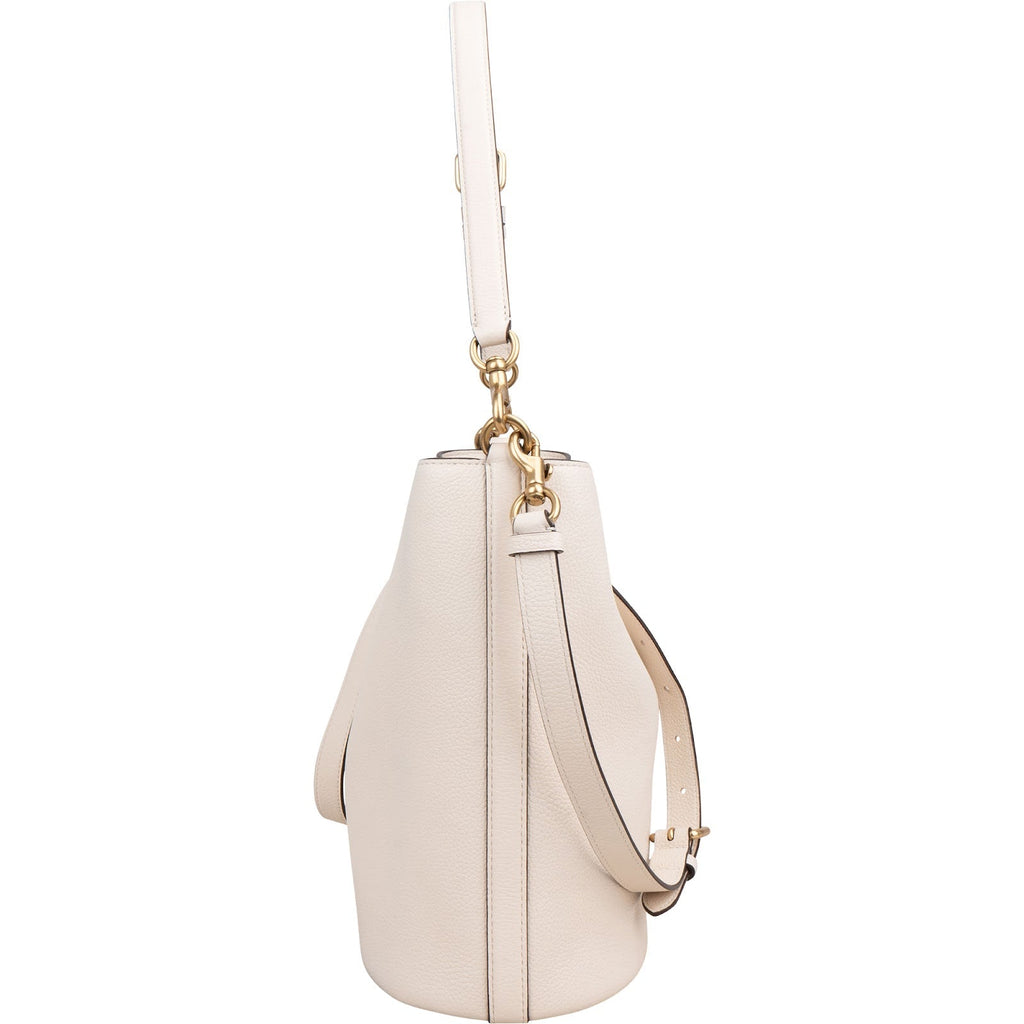Coach Polished Pebble Leather Willow Bucket Crossbody Shoulder Bag