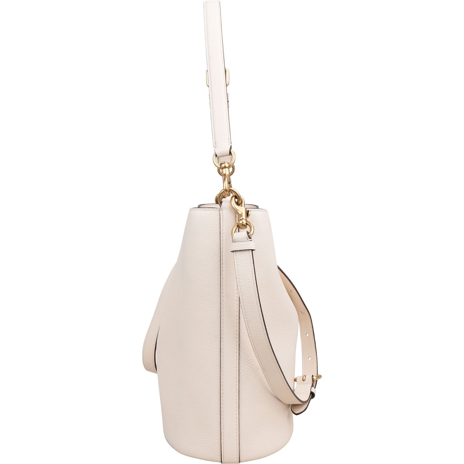 Coach Polished Pebble Leather Willow Bucket Crossbody Shoulder Bag