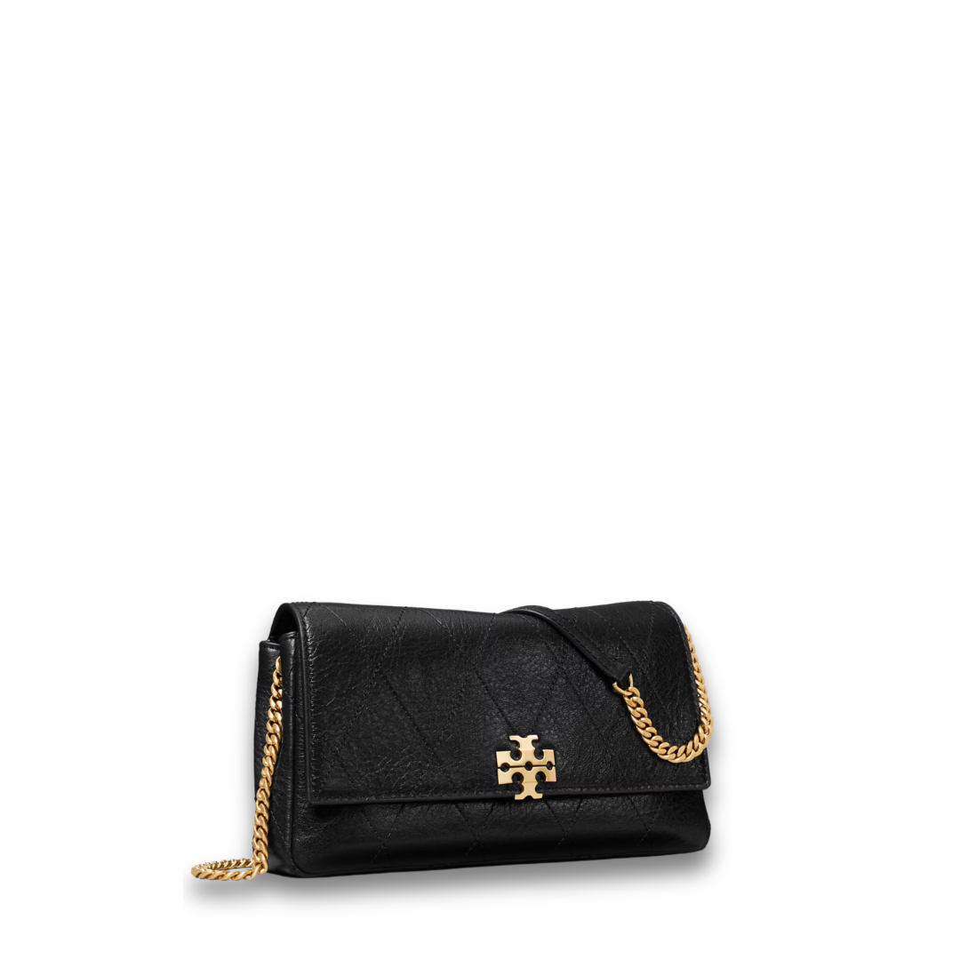 Tory Burch Charlie Quilted Chain Wallet