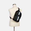 Coach Outlet West Pack In Signature Canvas With Varsity Stripe