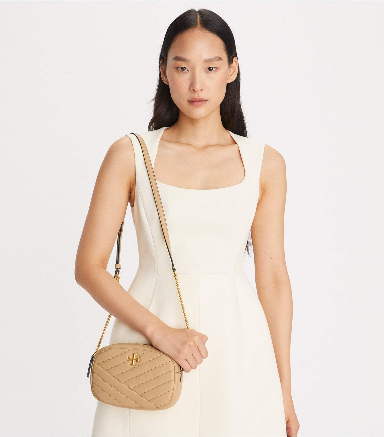 TORY BURCH WOMEN'S KIRA CHEVRON CAMERA BAG